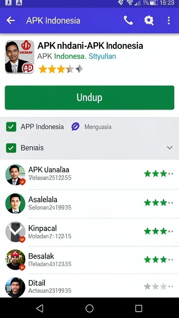 Tampilan utama aplikasi Review Aplikasi dy777 yang intuitif dan efisien.