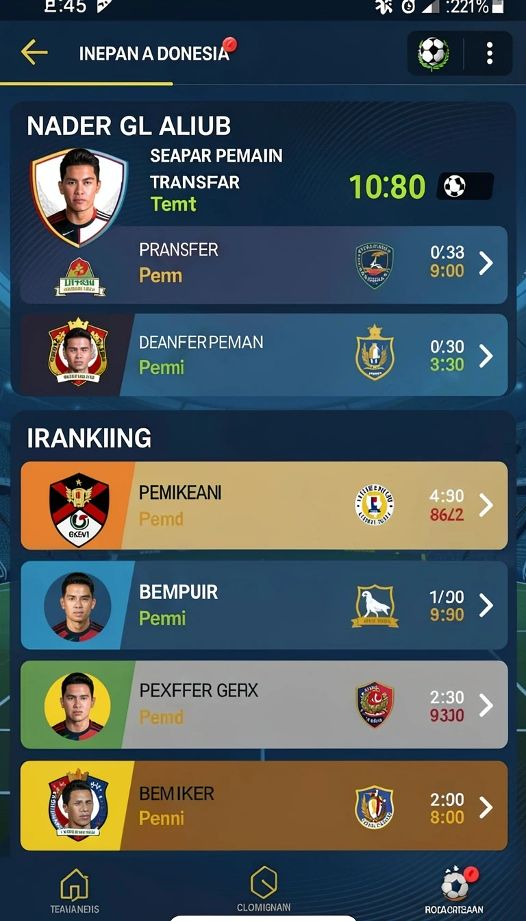 Tampilan utama aplikasi Review Aplikasi sukses777 yang intuitif dan efisien.