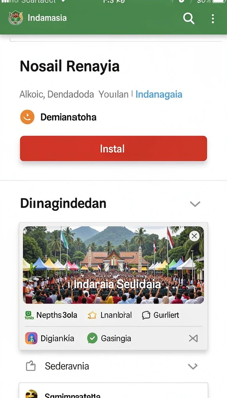 Tampilan utama aplikasi Review Aplikasi ayu89 yang intuitif dan efisien.