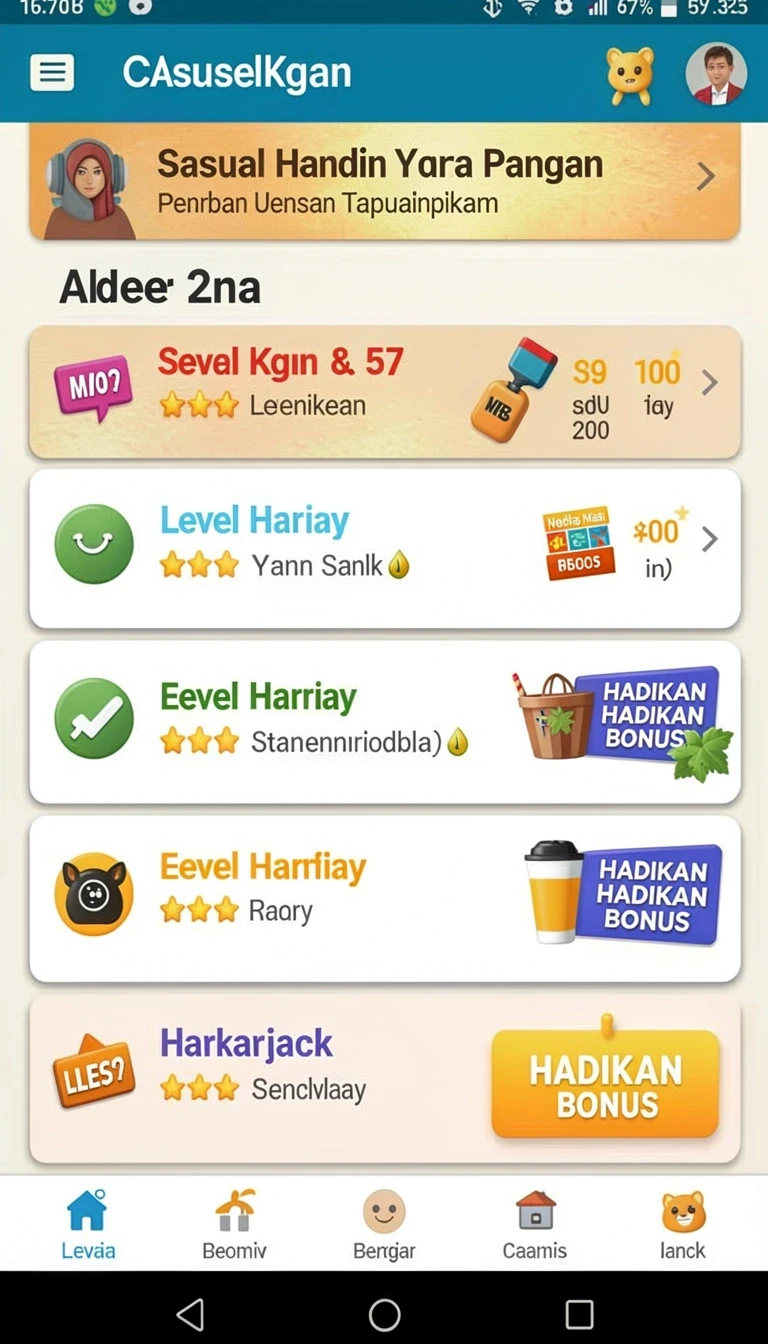 Tampilan utama aplikasi Review Aplikasi rprprp yang intuitif dan efisien.